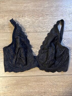 Cosabella Never Say Never Candie Underwire Black Lace Bra 32DD